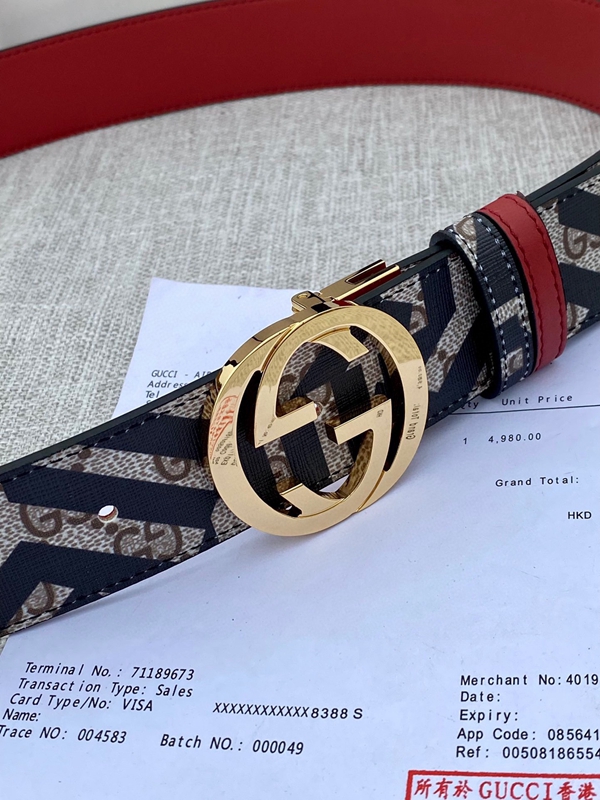 グッチベルト激安側面デザイン